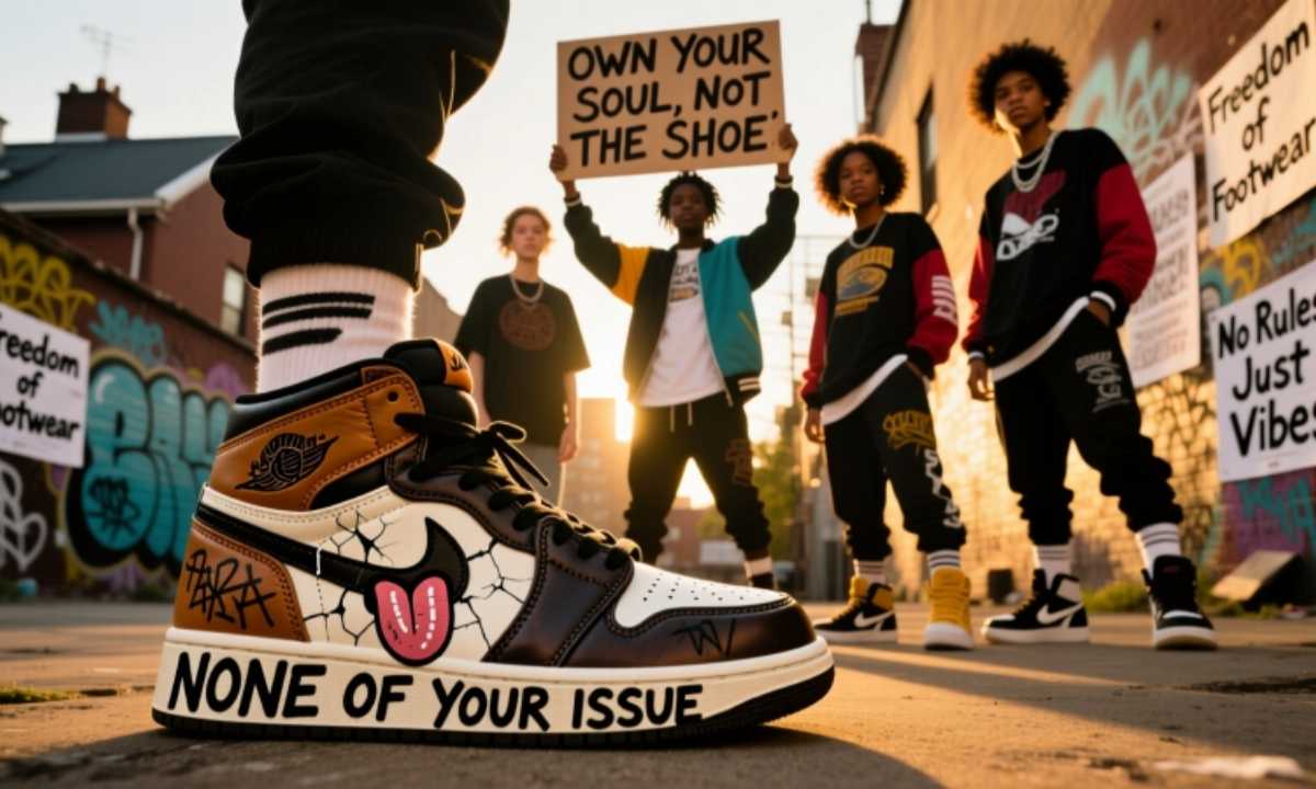 How noneofyourissueshoe Became a Viral Movement