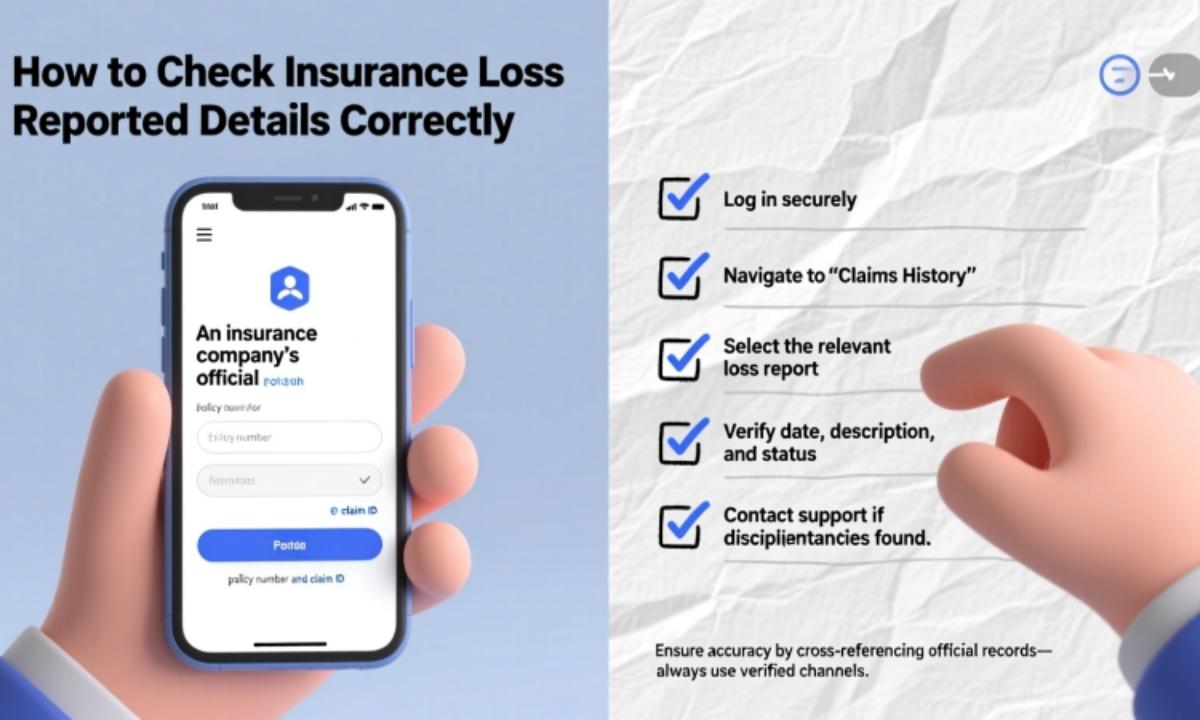 How to Check Insurance Loss Reported Details Correctly