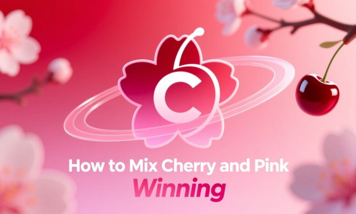 How to Mix Cherry and Pink for a Winning Identity