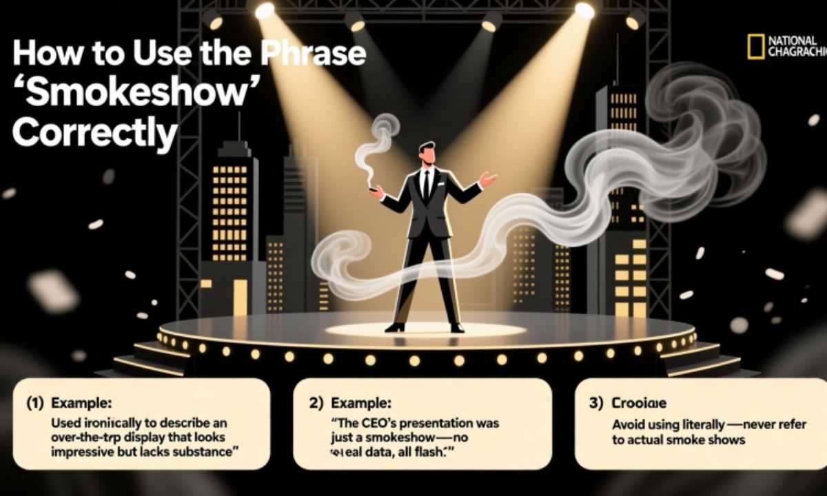 How to Use the Phrase ‘Smokeshow’ Correctly