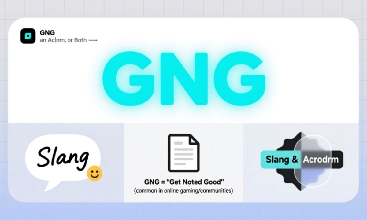 Is GNG Slang, an Acronym, or Both