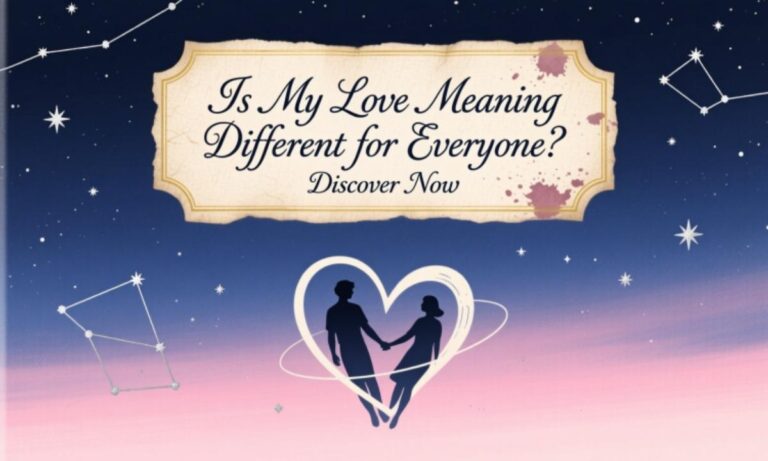 Is My Love Meaning Different for Everyone Discover Now