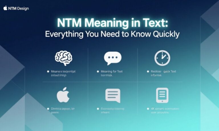 NTM Meaning in Text Everything You Need to Know Quickly