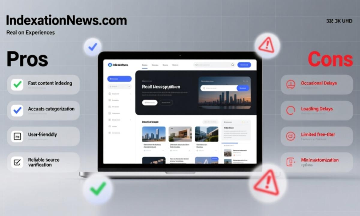Pros and Cons of IndexationNews com Based on Real Use