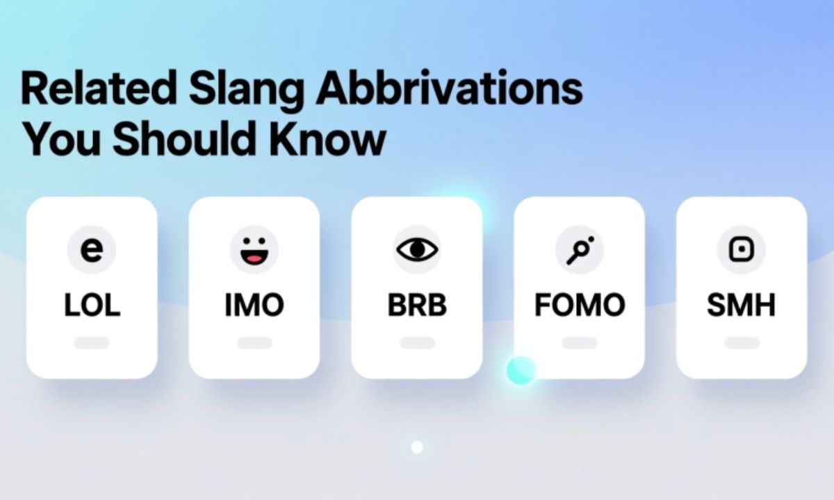 Related Slang Abbreviations You Should Know
