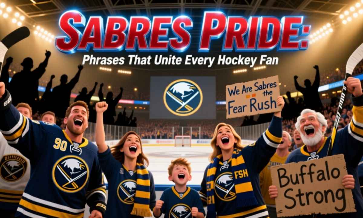 Sabres Pride Phrases That Unite Every Hockey Fan
