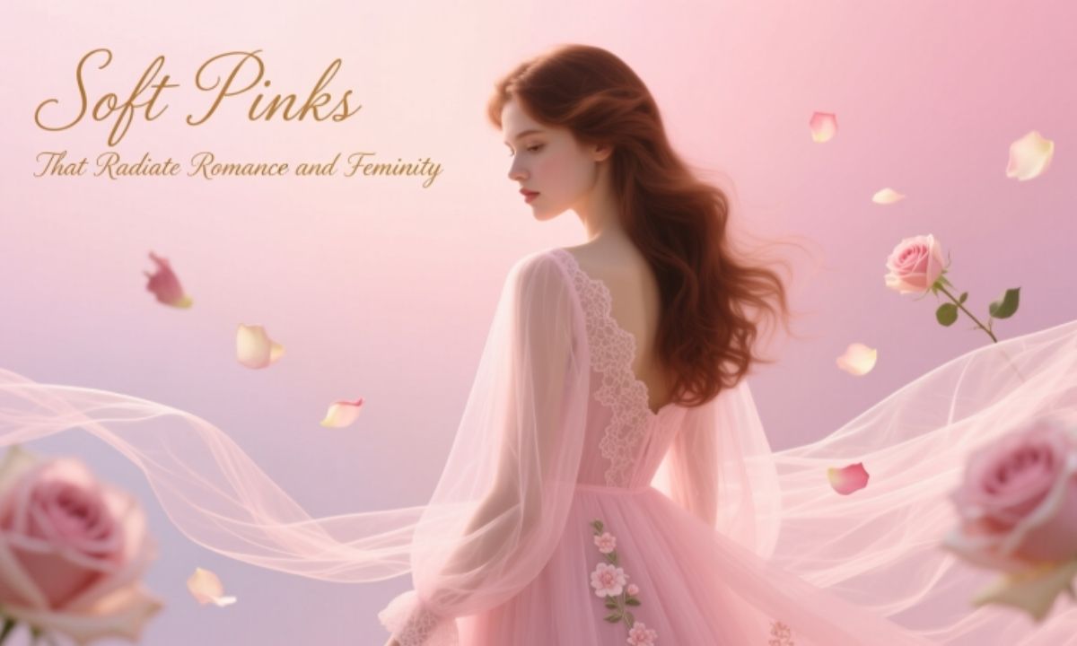 Soft Pinks That Radiate Romance and Femininity