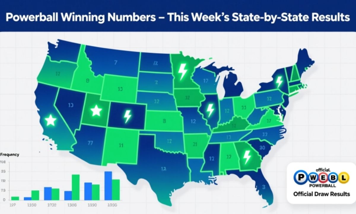 State‑by‑State Breakdown of This Week’s Lottery Powerball Winning Numbers