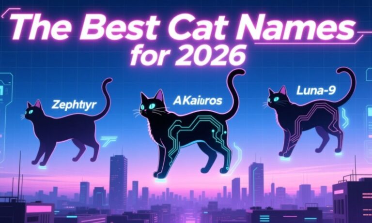 The Best Cat Names for 2026