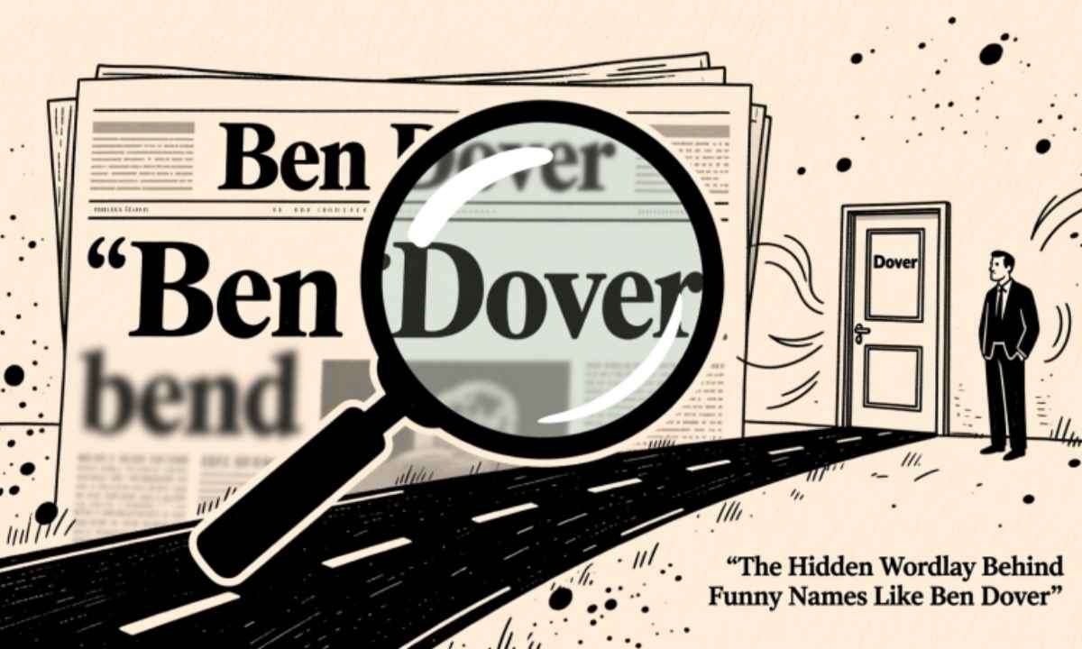 The Hidden Wordplay Behind Funny Names Like Ben Dover

