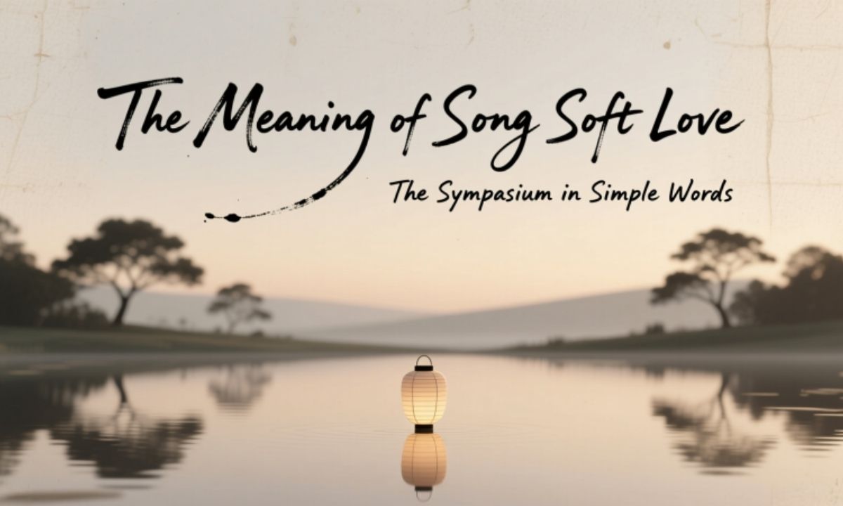 The Meaning of Song Soft Love The Symposium in Simple Words