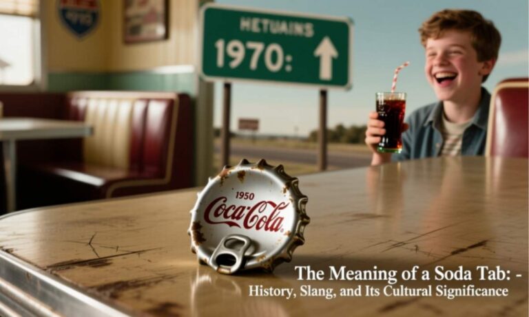 The Meaning of a Soda Tab History, Slang, and Its Cultural Significance