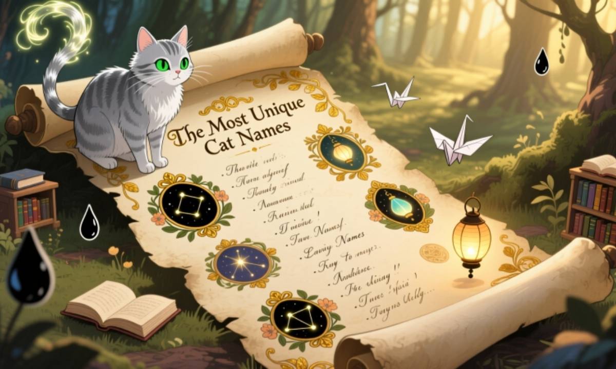 The Most Unique Cat Names