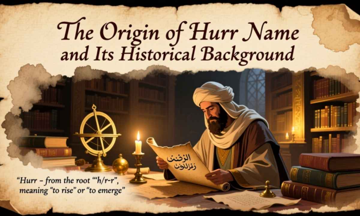 The Origin of Hurr Name and Its Historical Background