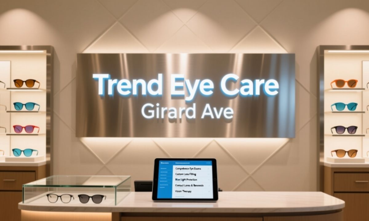 The Range of Services Offered at Trend Eye Care Girard Ave