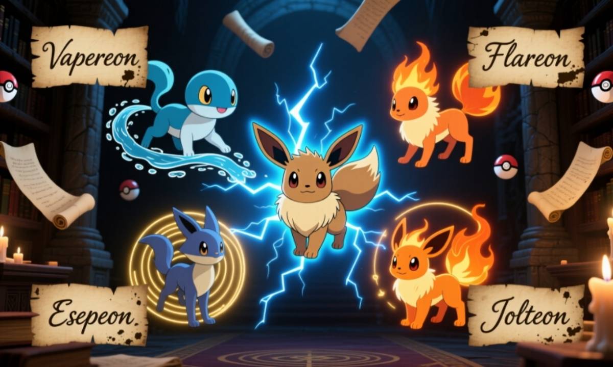 The Secret Stories Behind Each Eeveelution Nickname