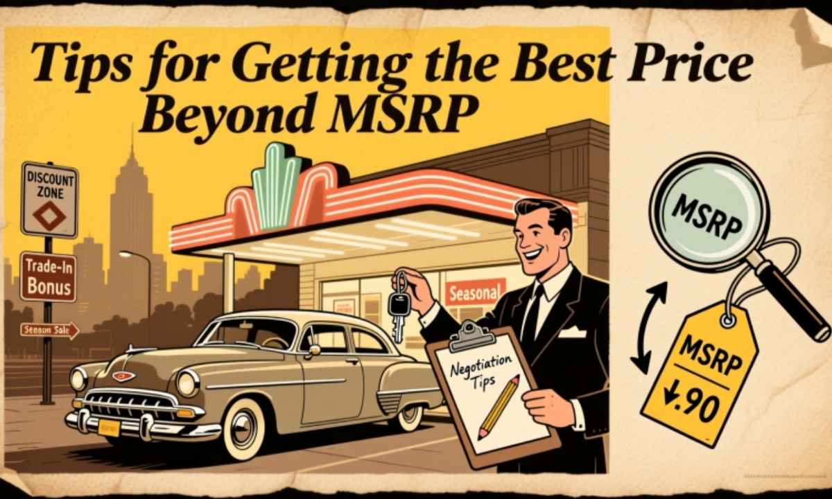 Tips for Getting the Best Price Beyond MSRP