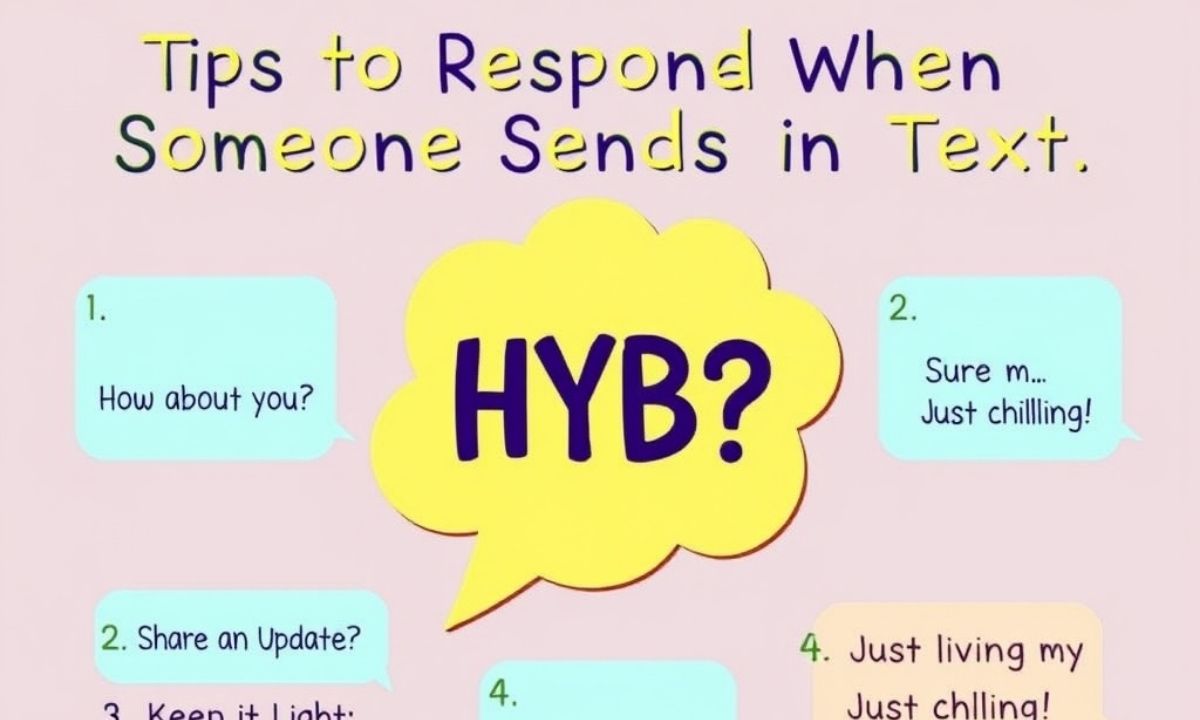 Tips to Respond When Someone Sends HYB in Text