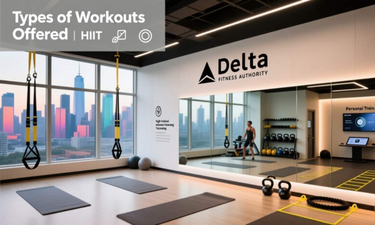 Types of Workouts Offered at Delta Fitness Authority