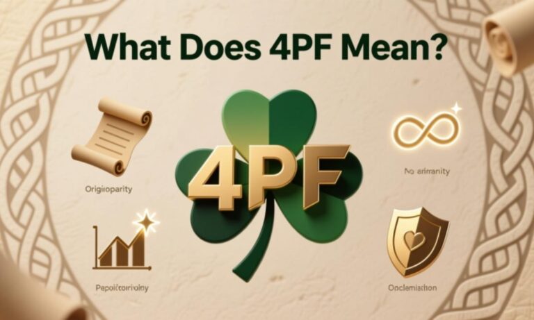 What Does 4PF Mean Origin, Popularity, Symbol