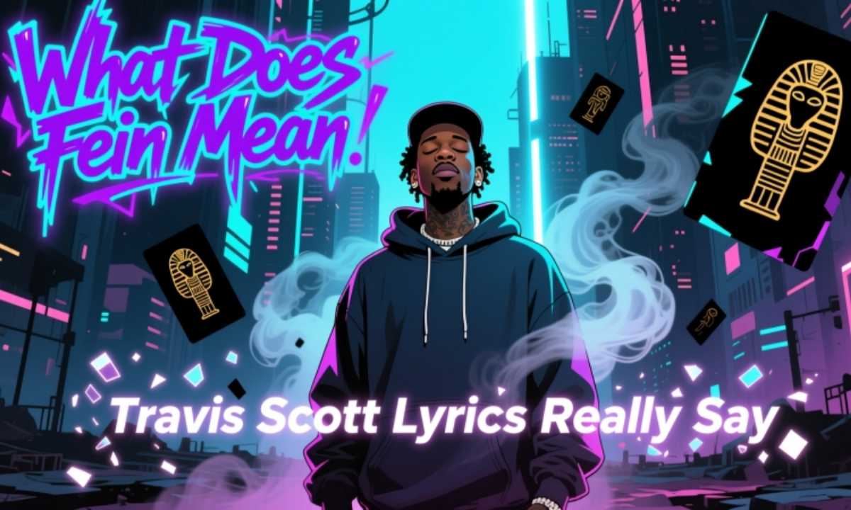 What Does Fein Mean Travis Scott Lyrics Really Say