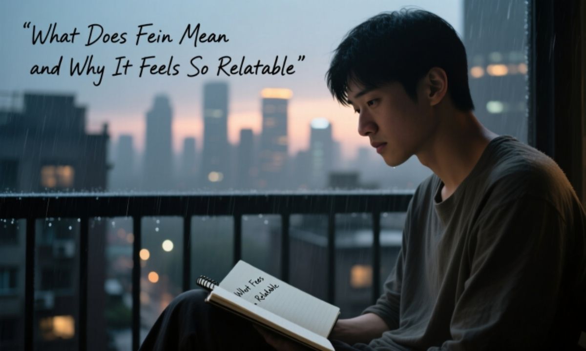 What Does Fein Mean and Why It Feels So Relatable