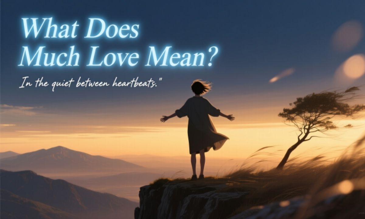 What Does Much Love Meaning Really Mean in Emotional Context