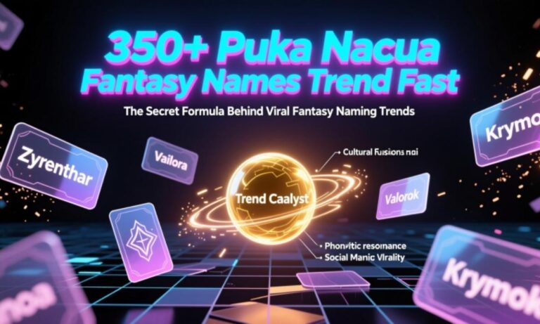 What Makes 350+ Puka Nacua Fantasy Names Trend Fast
