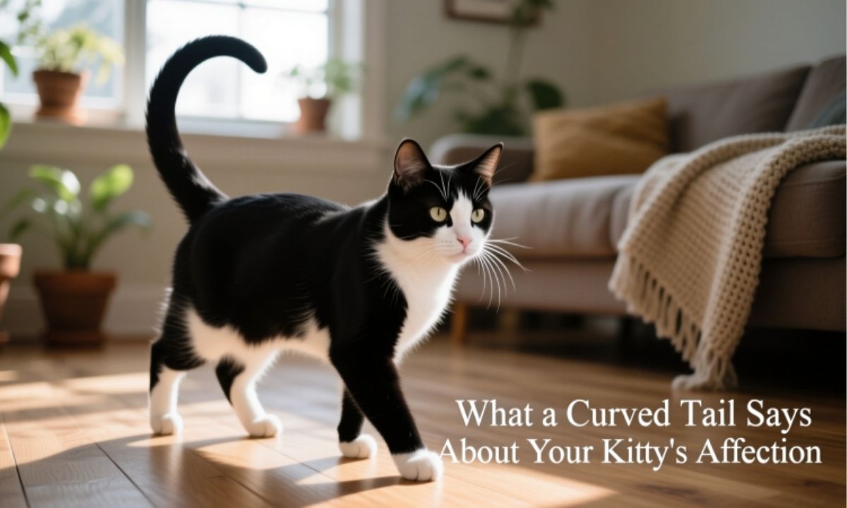 What a Curved Tail Says About Your Kitty’s Affection