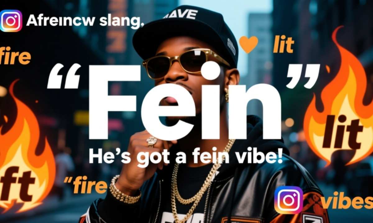 What does fein mean in slang (1)