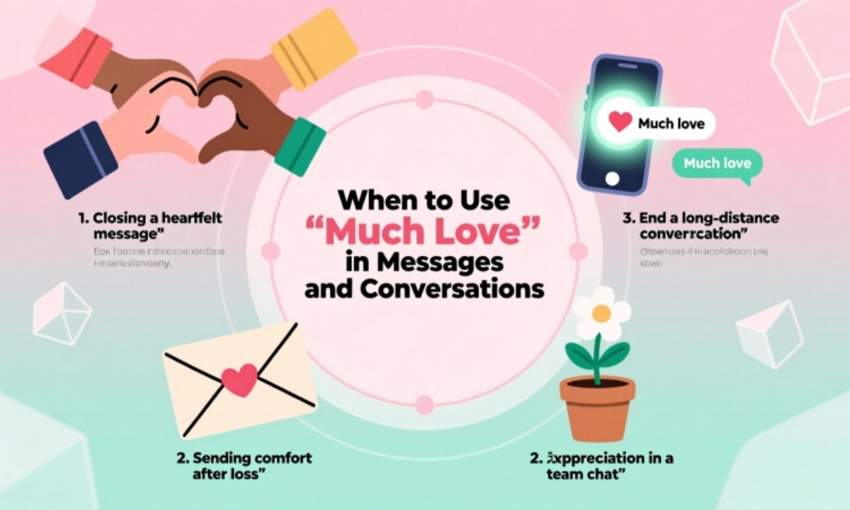 When to Use Much Love Meaning in Messages and Conversations