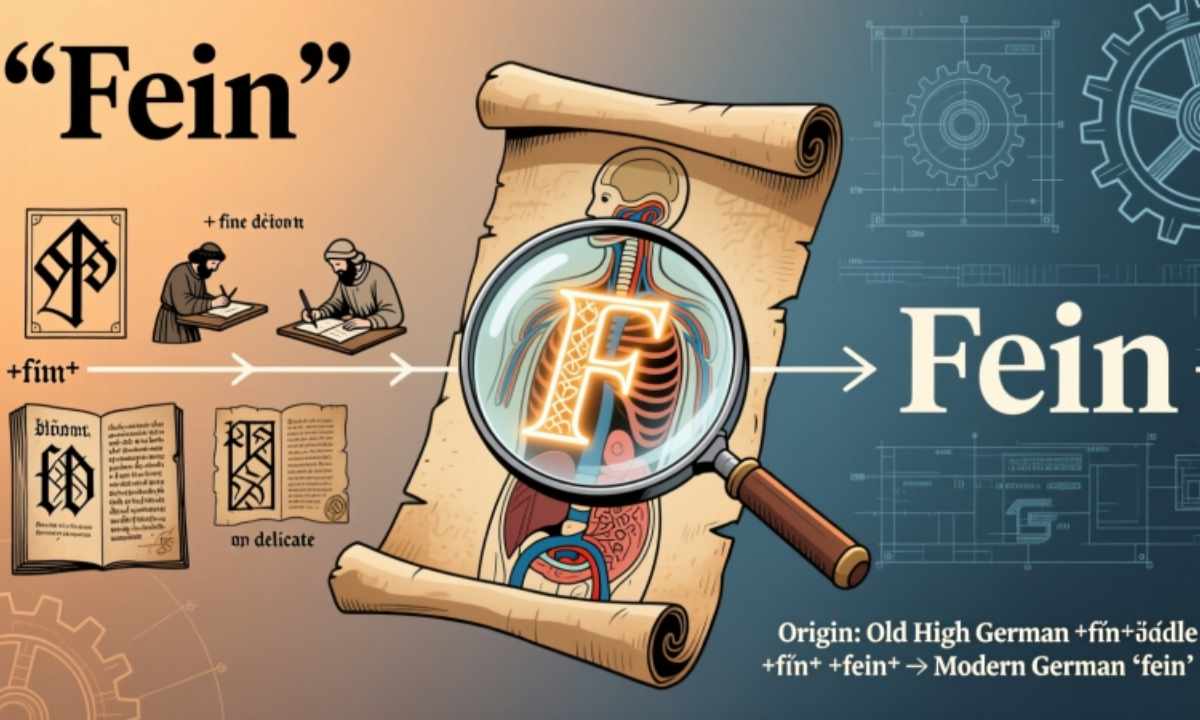 Where “Fein” Comes From Etymology and Evolution