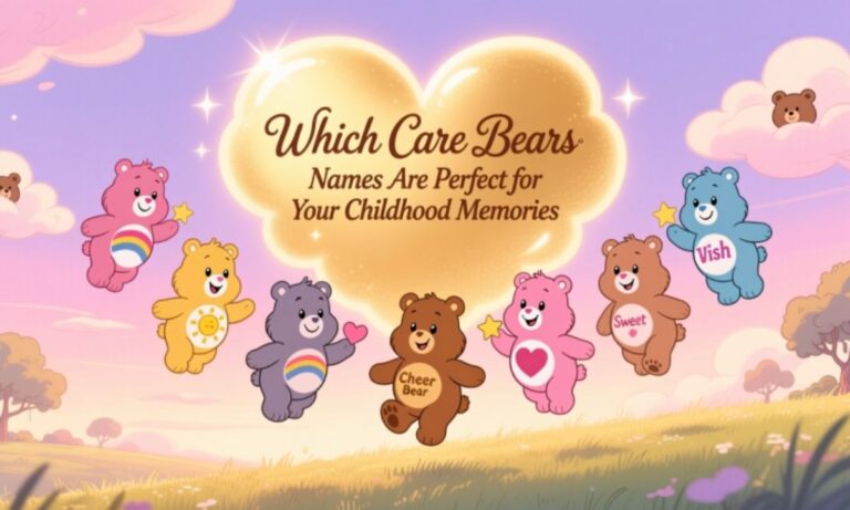 Which Care Bears Names Are Perfect for Your Childhood Memories