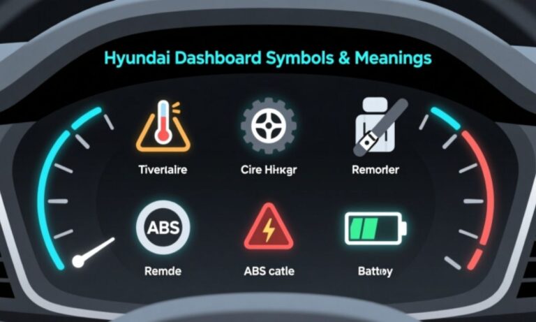 Which Hyundai Dashboard Symbols And Meanings Matter Most Today