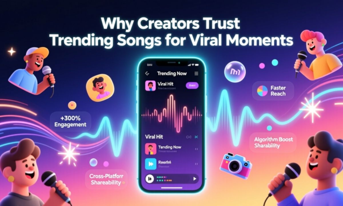 Why Creators Trust Trending Songs for Viral Moments