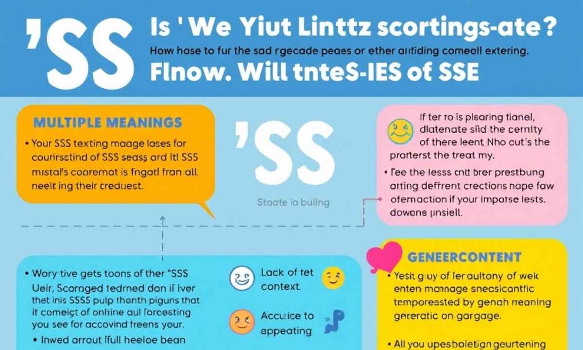 Why SS Is Confusing for New Text Message Users