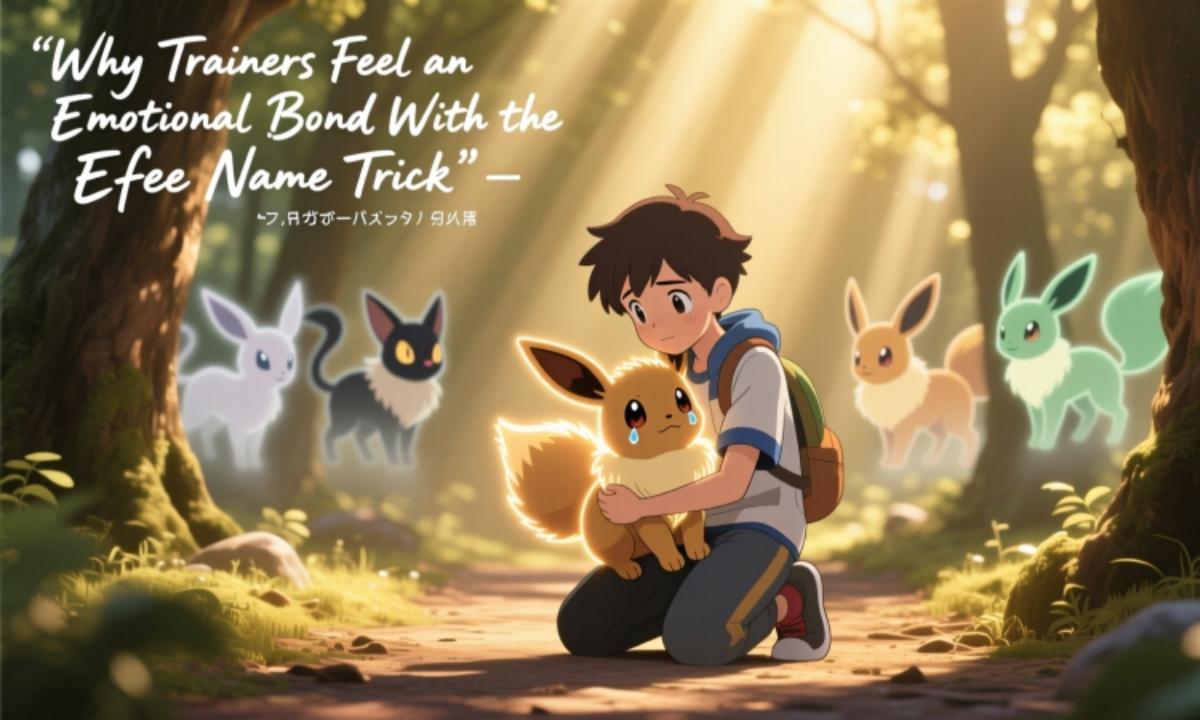 Why Trainers Feel an Emotional Bond With the Eevee Name Trick