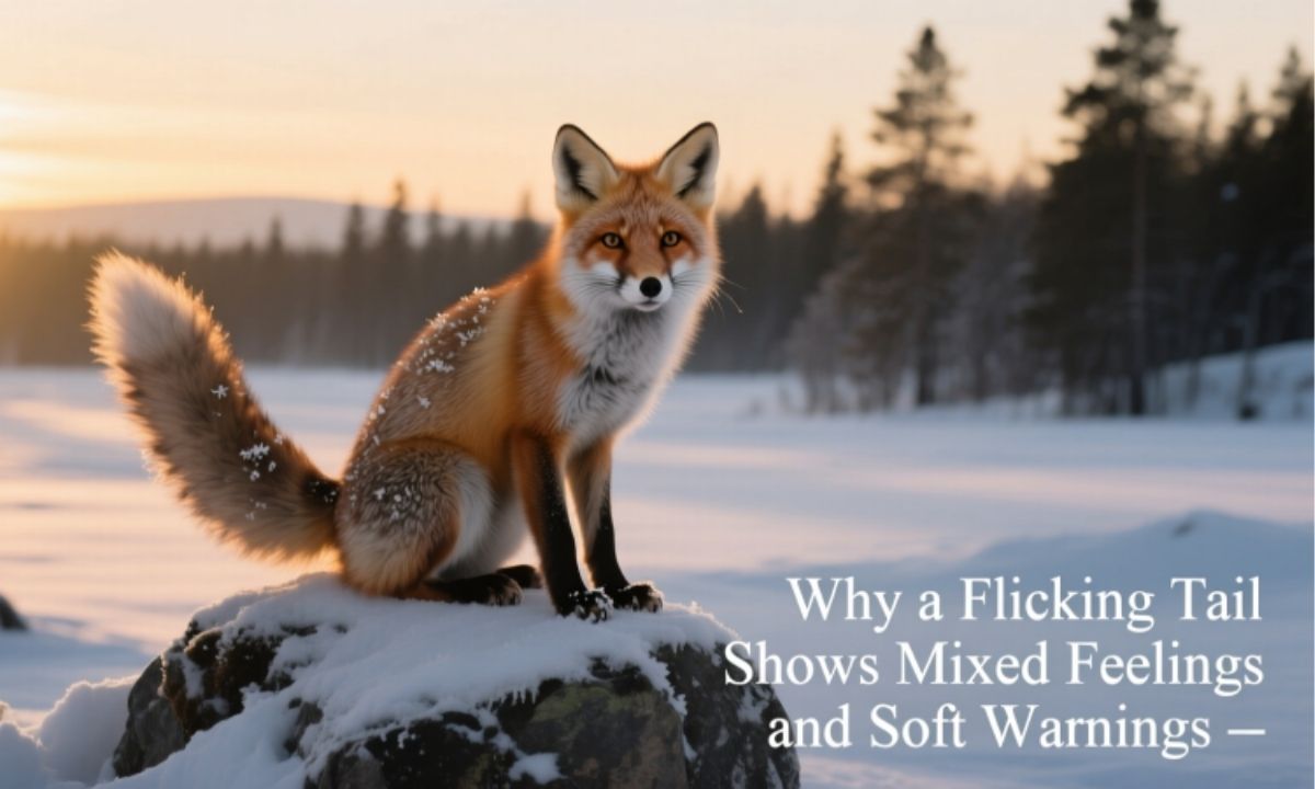 Why a Flicking Tail Shows Mixed Feelings and Soft Warnings