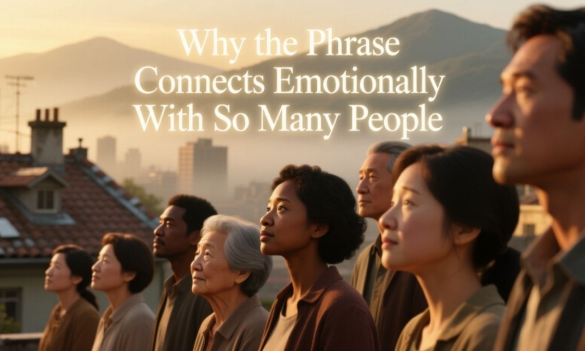 Why the Phrase Connects Emotionally With So Many People