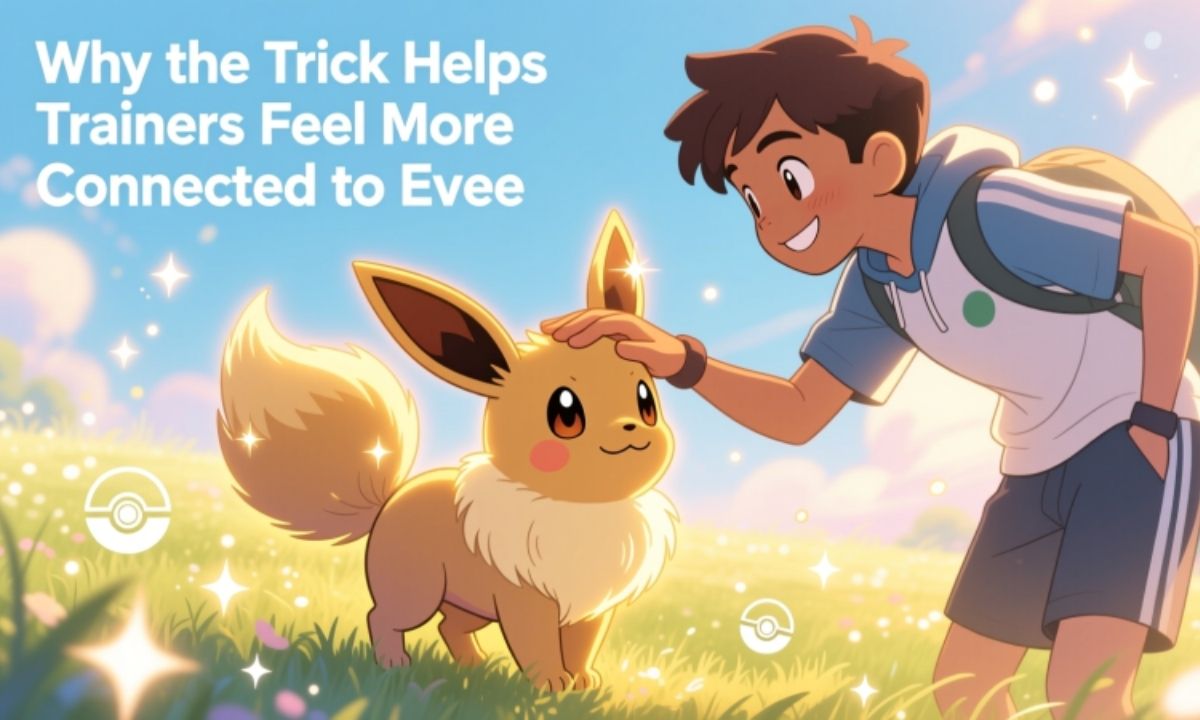Why the Trick Helps Trainers Feel More Connected to Eevee