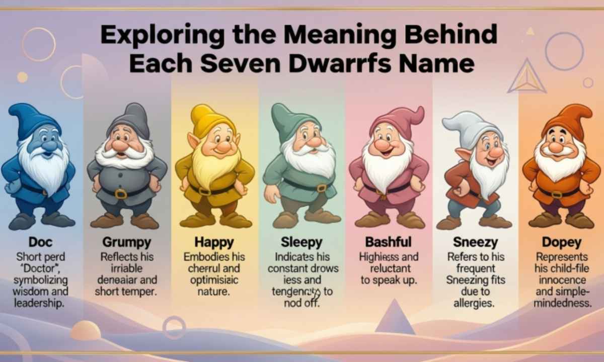 Exploring the Meaning Behind Each Seven Dwarfs Name