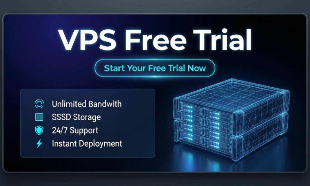VPS Free Trial Ke Steps